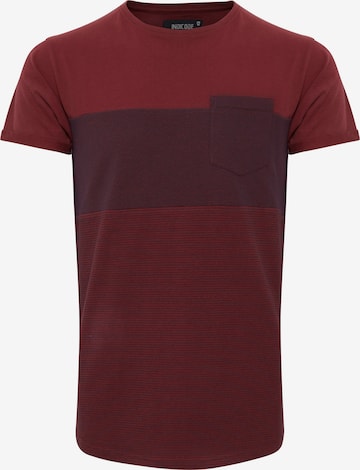 T-Shirt INDICODE JEANS en rouge : devant