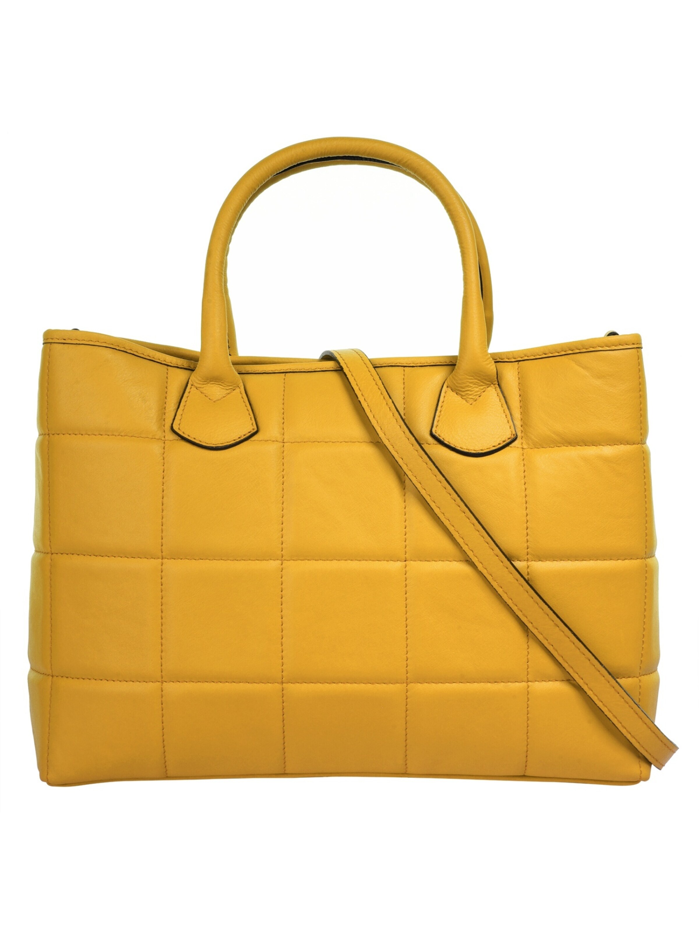 Cluty - Bolso de mano en amarillo: frente