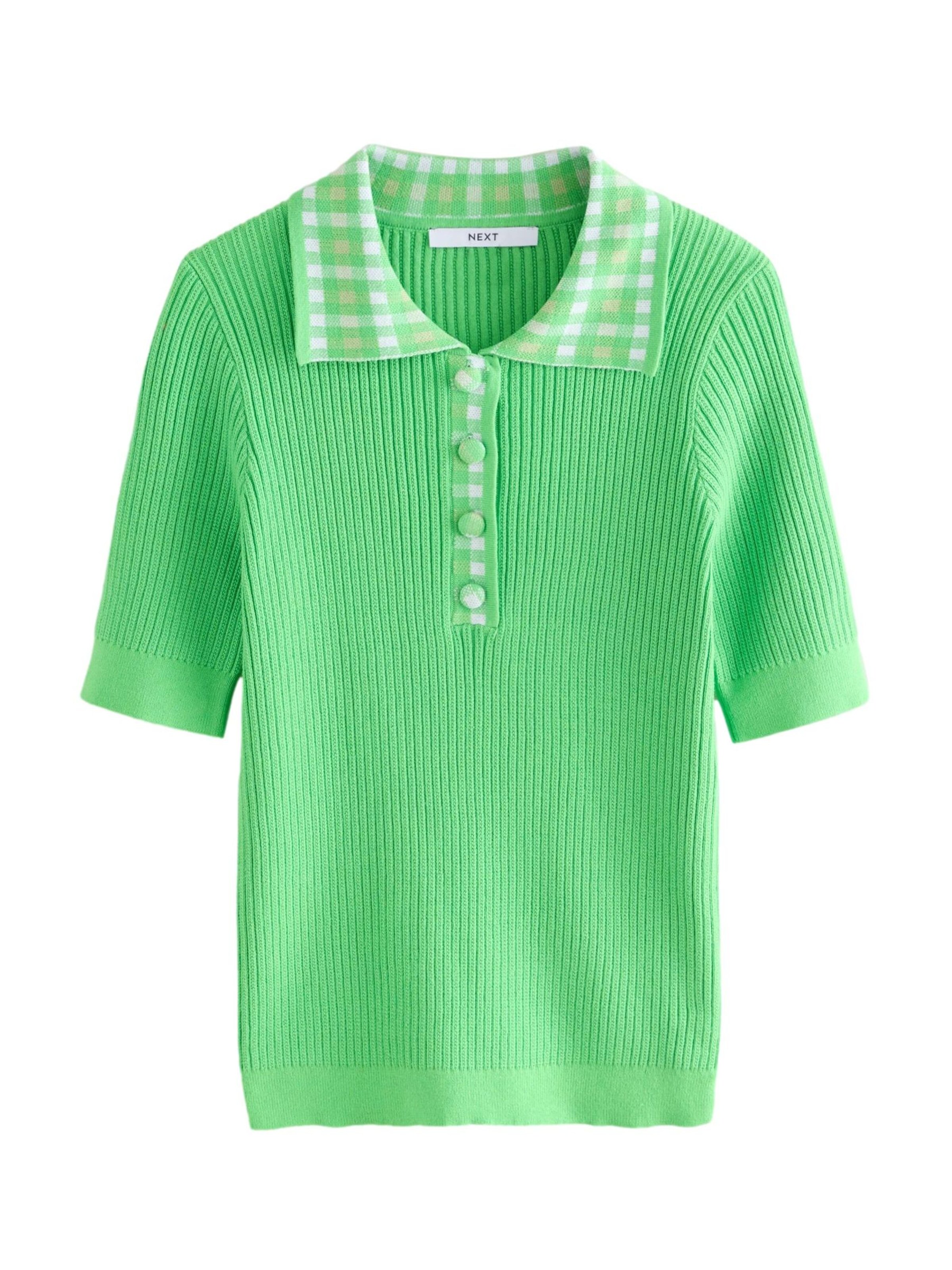 Next Sweater in Green: front