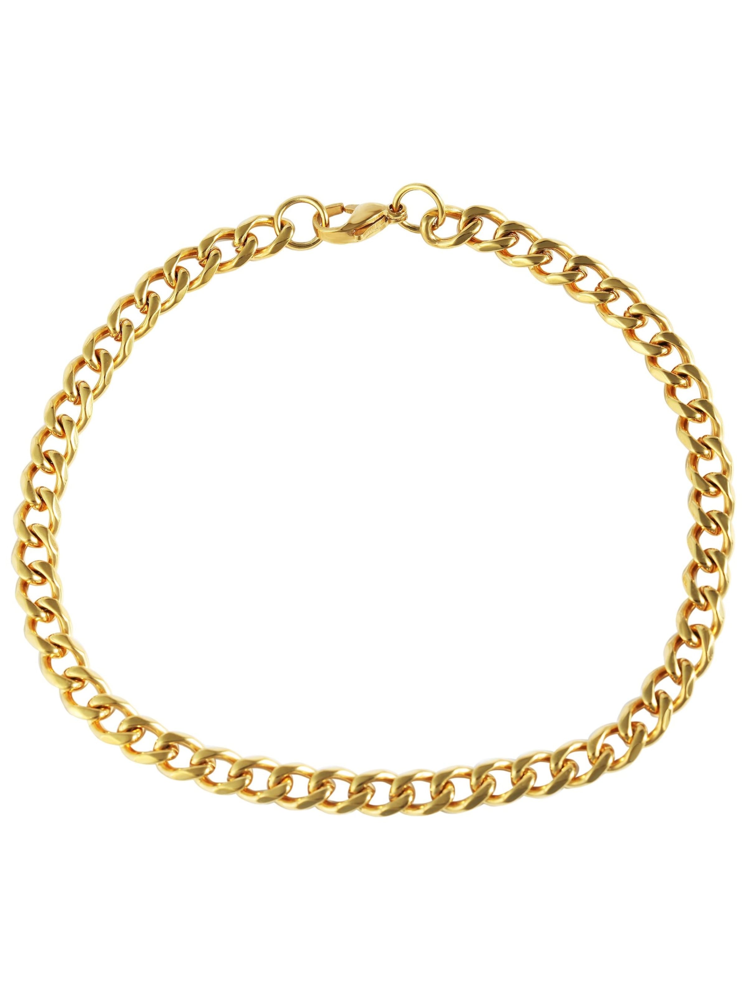 Akzent Fußschmuck 'Marisa, hautverträglich'‌‌‌‌‌ in Gold: Vorderseite