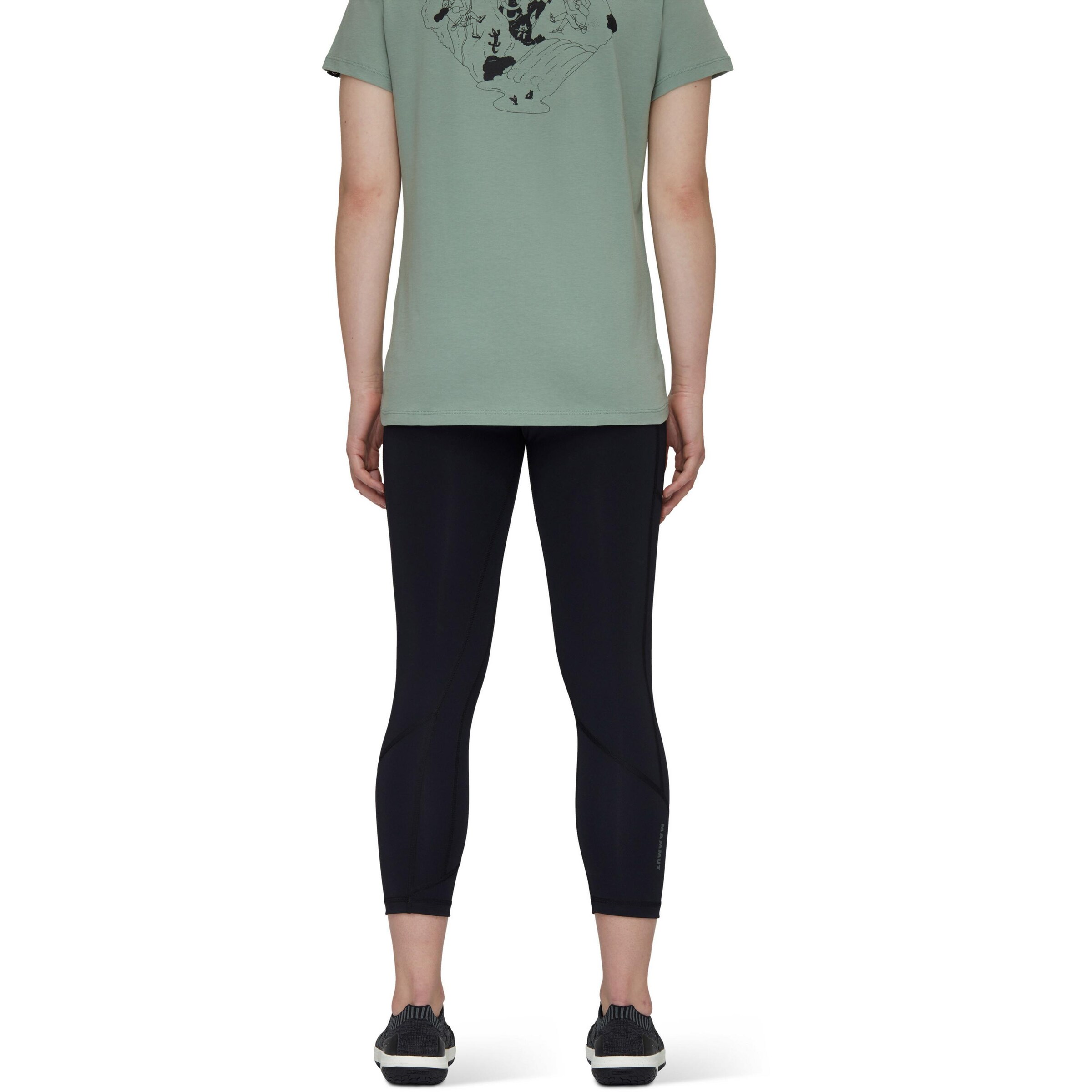 MAMMUT Skinny Sporthose 'Massone' in Schwarz