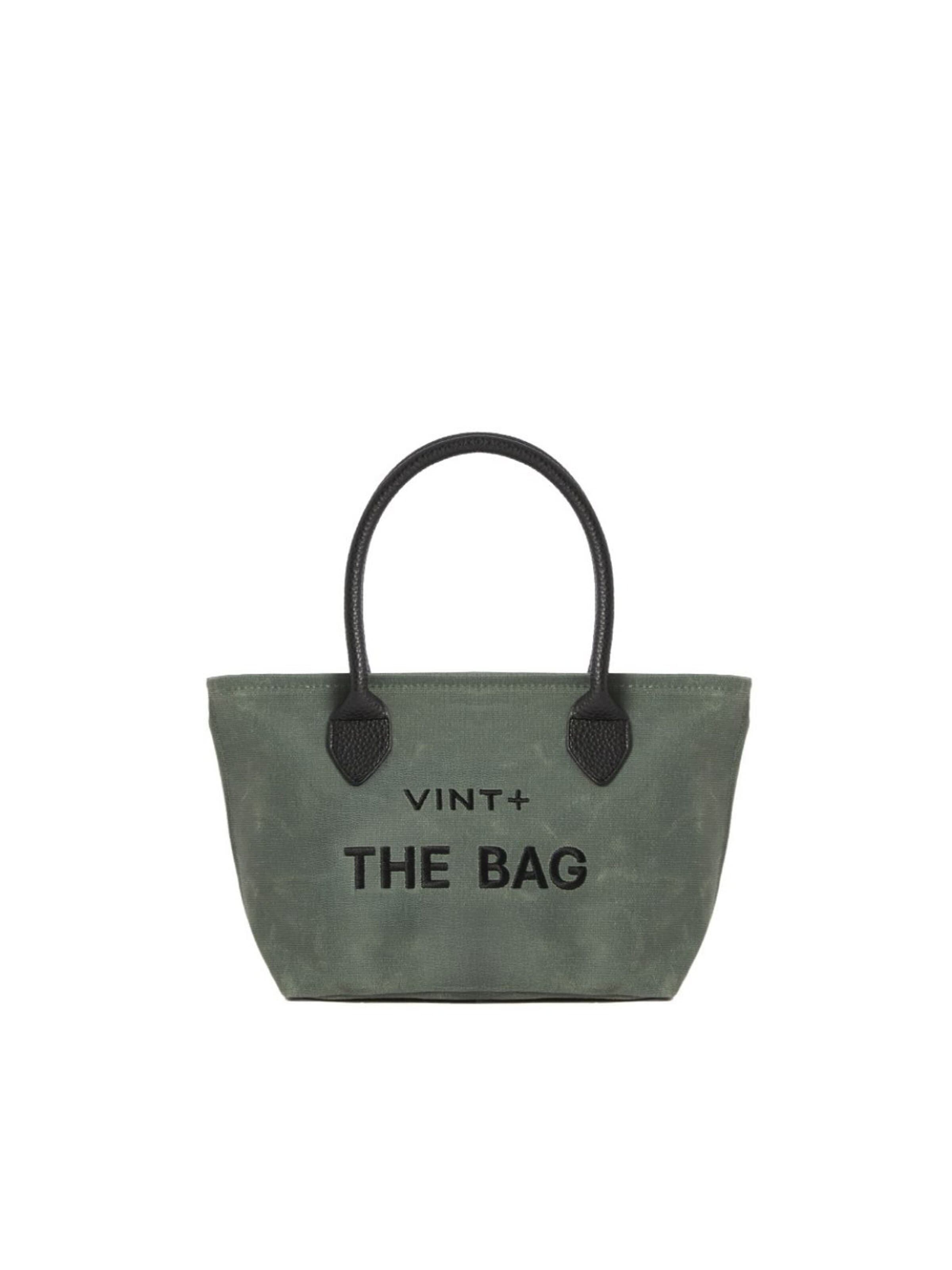 VINT+ Handbag 'Fine Bag Small' in Green