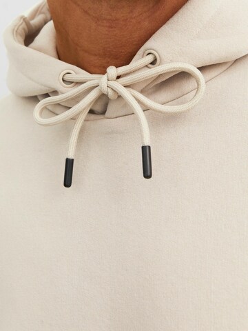 JACK & JONES Sweatshirt 'JJEBradley' in Beige