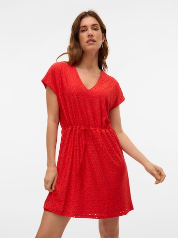 VERO MODA Zomerjurk 'VMTassa' in Rood