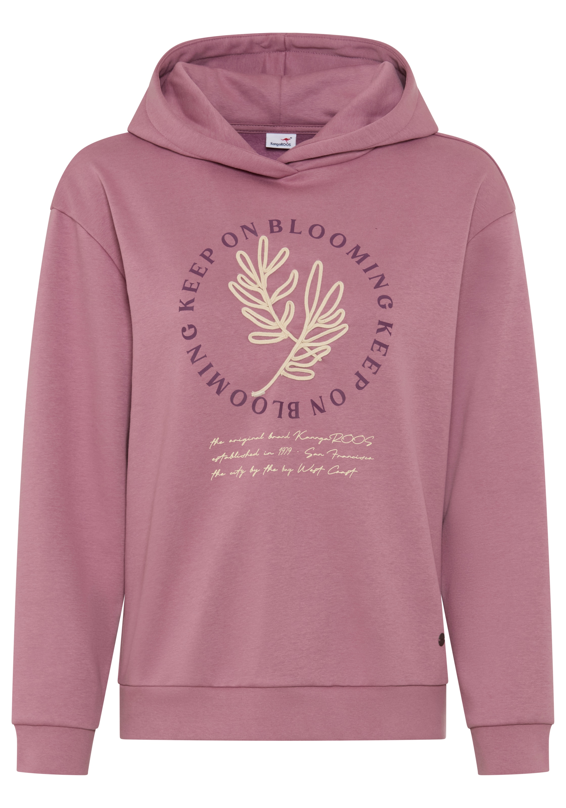 KangaROOS Sweatshirt in Purple: front