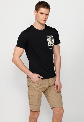 KOROSHI Koszulka w kolorze czarny