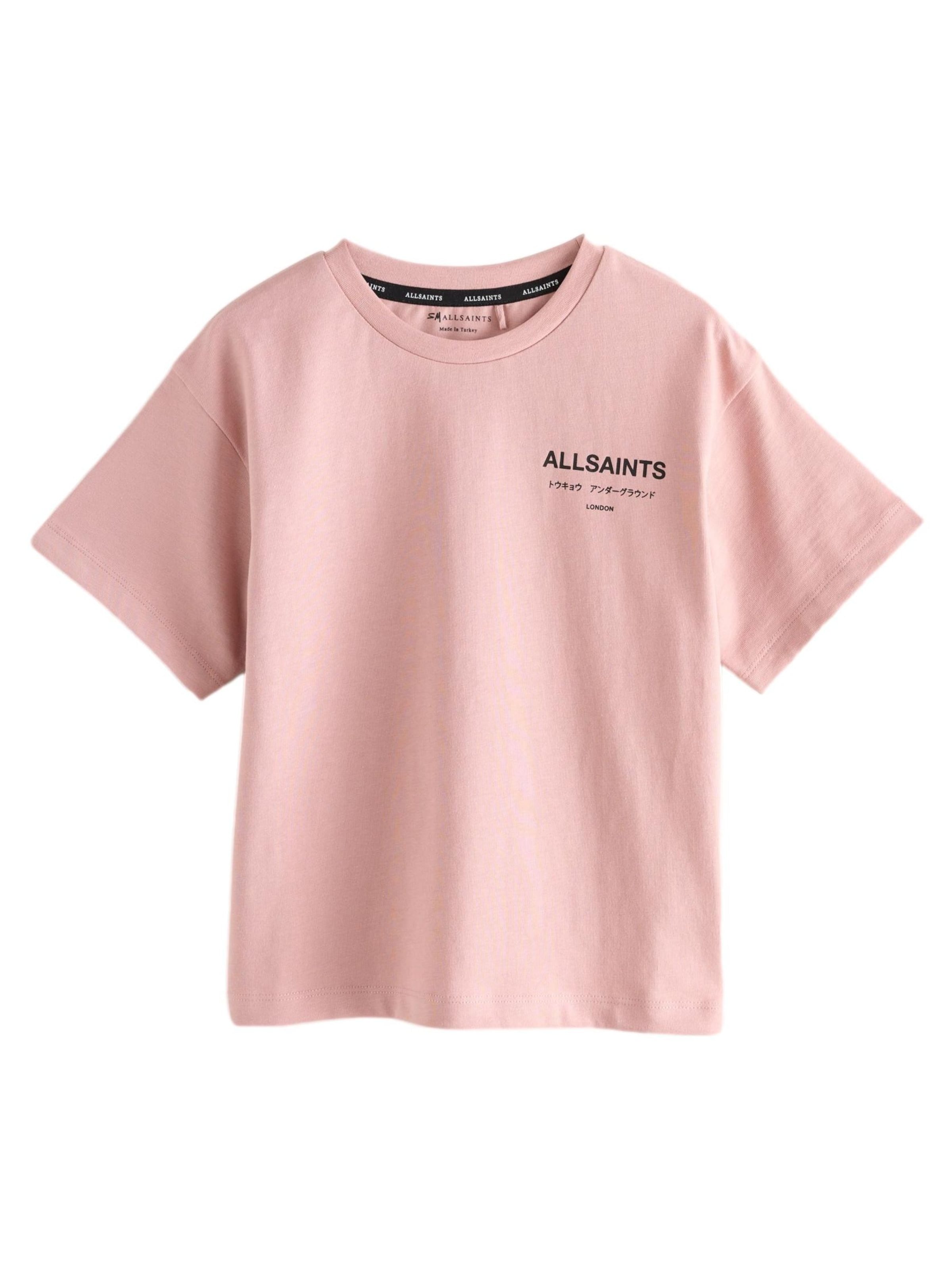 smALLSAINTS T-Shirt 'Underground' in Pink: Vorderseite