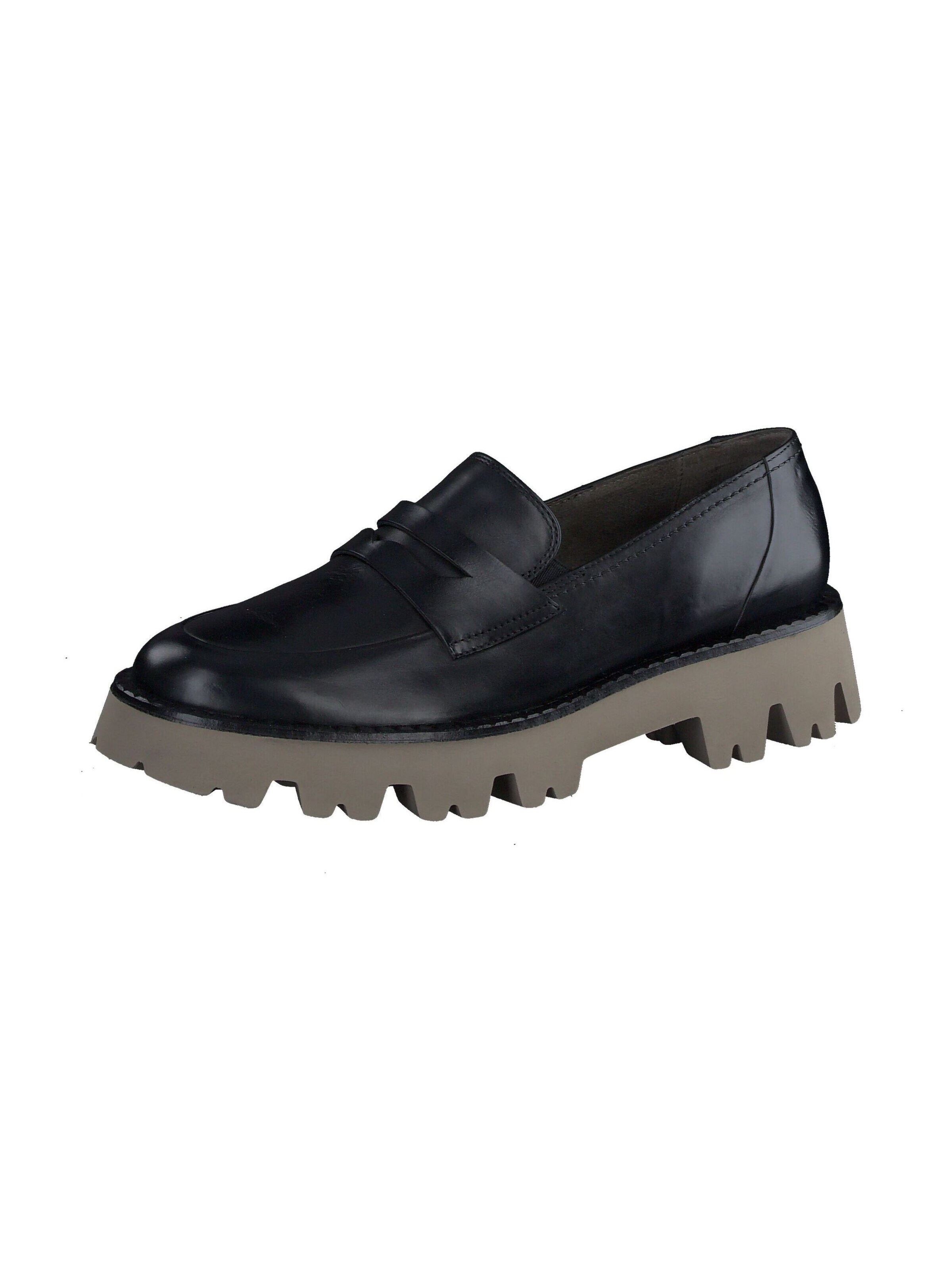 Paul Green Slipper in Schwarz: Vorderseite