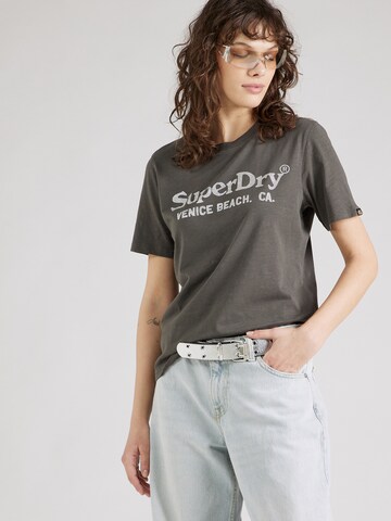 Tricou de la Superdry pe gri