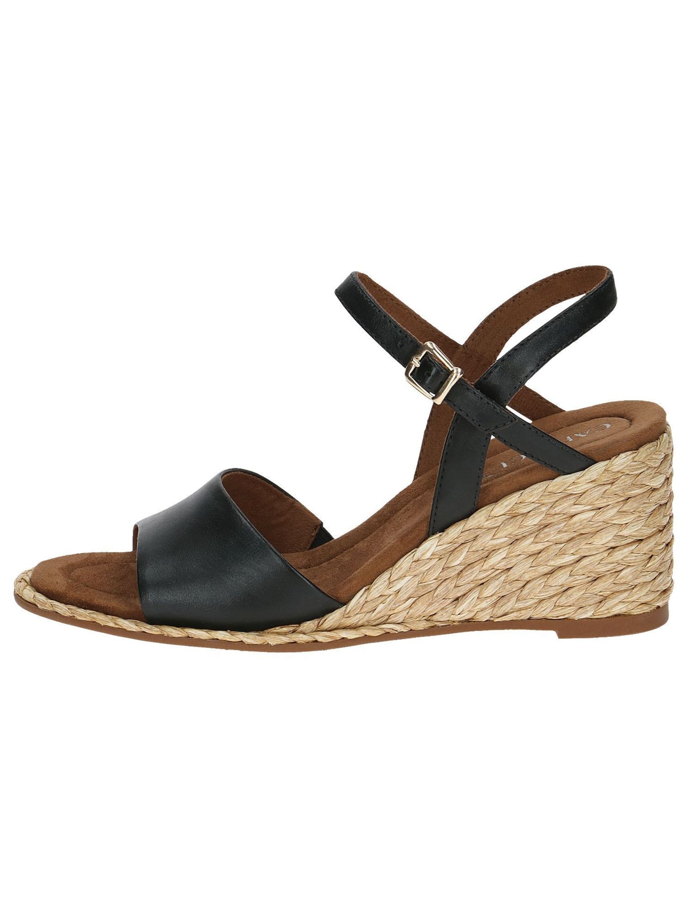 CAPRICE Sandaal in Zwart