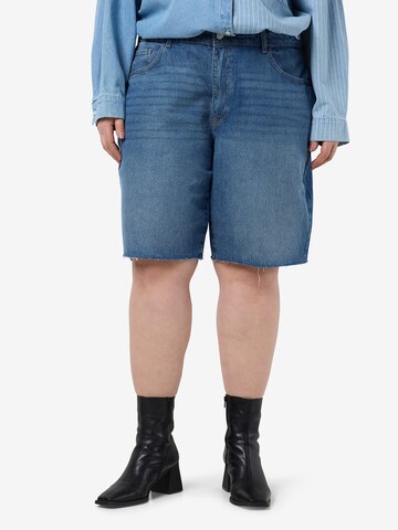 Loosefit Jeans 'NMHOLLA' di Noisy May Curve in blu: frontale