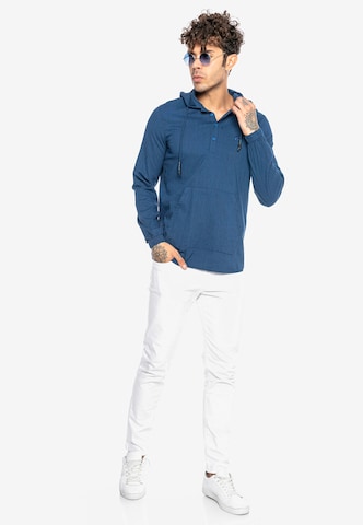 Redbridge Regular fit Shirt 'Manchester' in Blauw