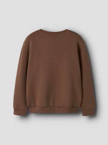 NAME ITSweater majica 'NKFOLUNNA' - smeđa boja