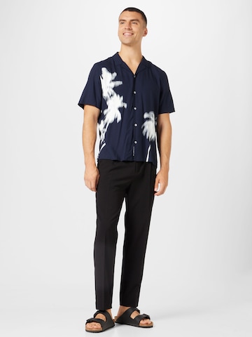 Fit confort Chemise s.Oliver en bleu