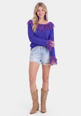 IZIA - Jersey en azul