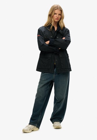 Veste mi-saison Superdry en noir
