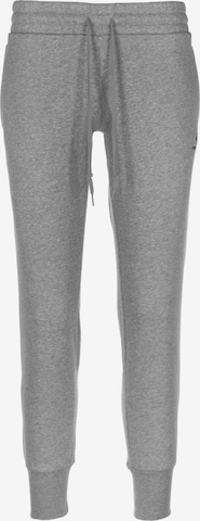CONVERSE Regular Workout Pants 'Embroidered Star Chevron' in Grey: front