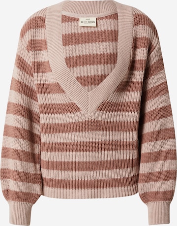 A LOT LESS Sweter 'Rafaela' w kolorze beżowy: przód