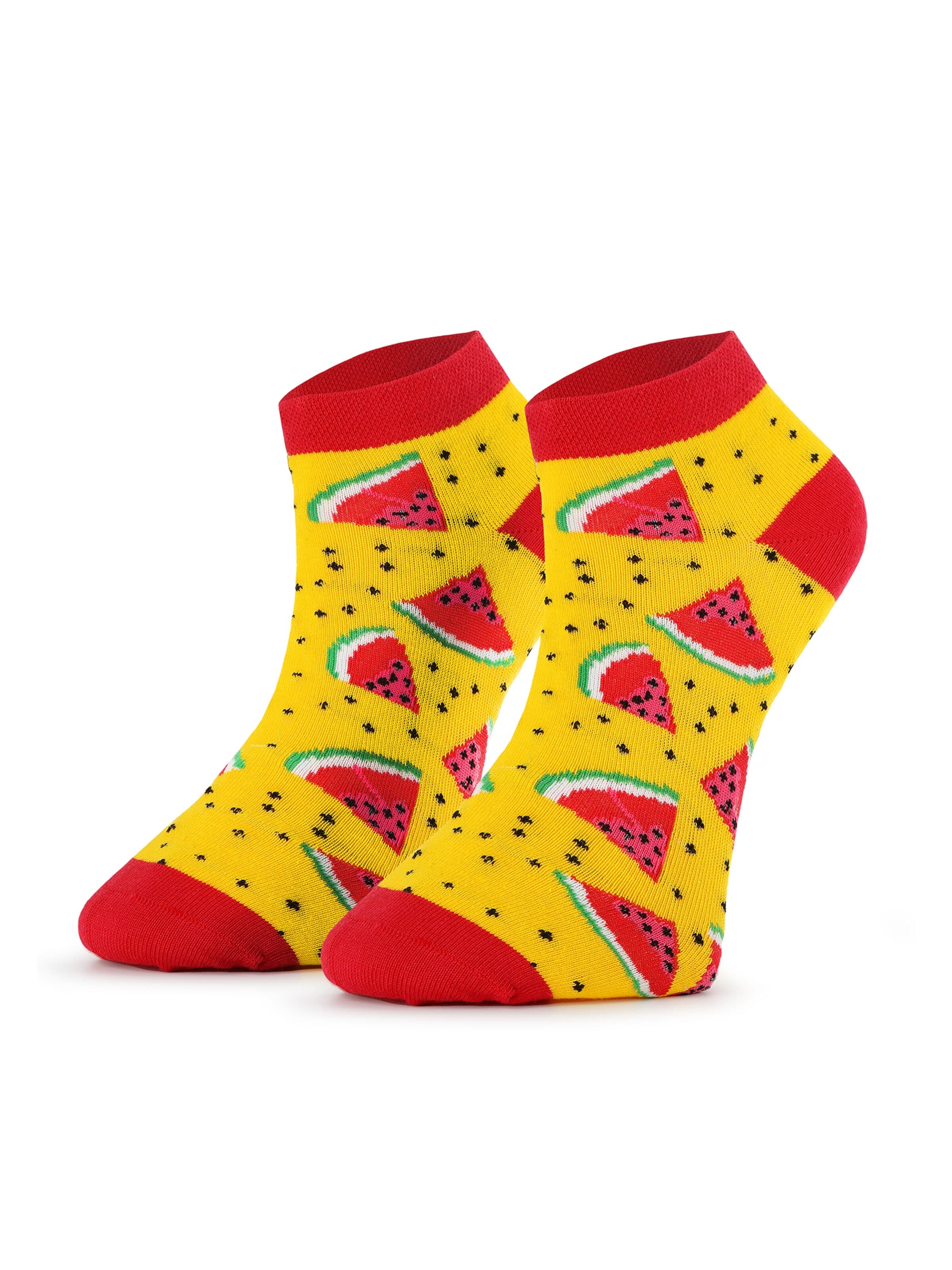Chaussure basse 'Obst' Crea Socks en mélange de couleurs