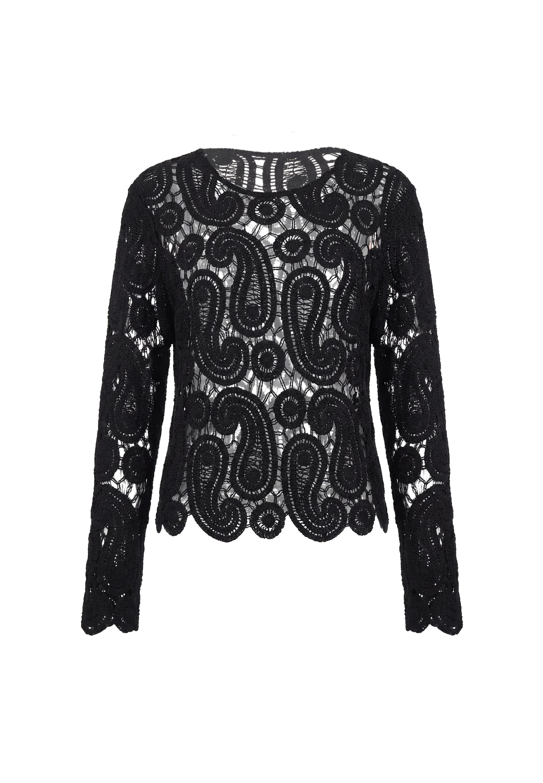 IZIA Sweater in Black: front