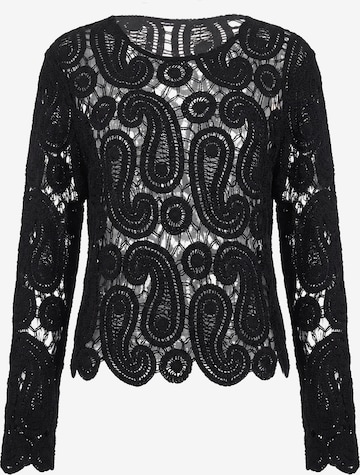 Pull-over IZIA en noir : devant