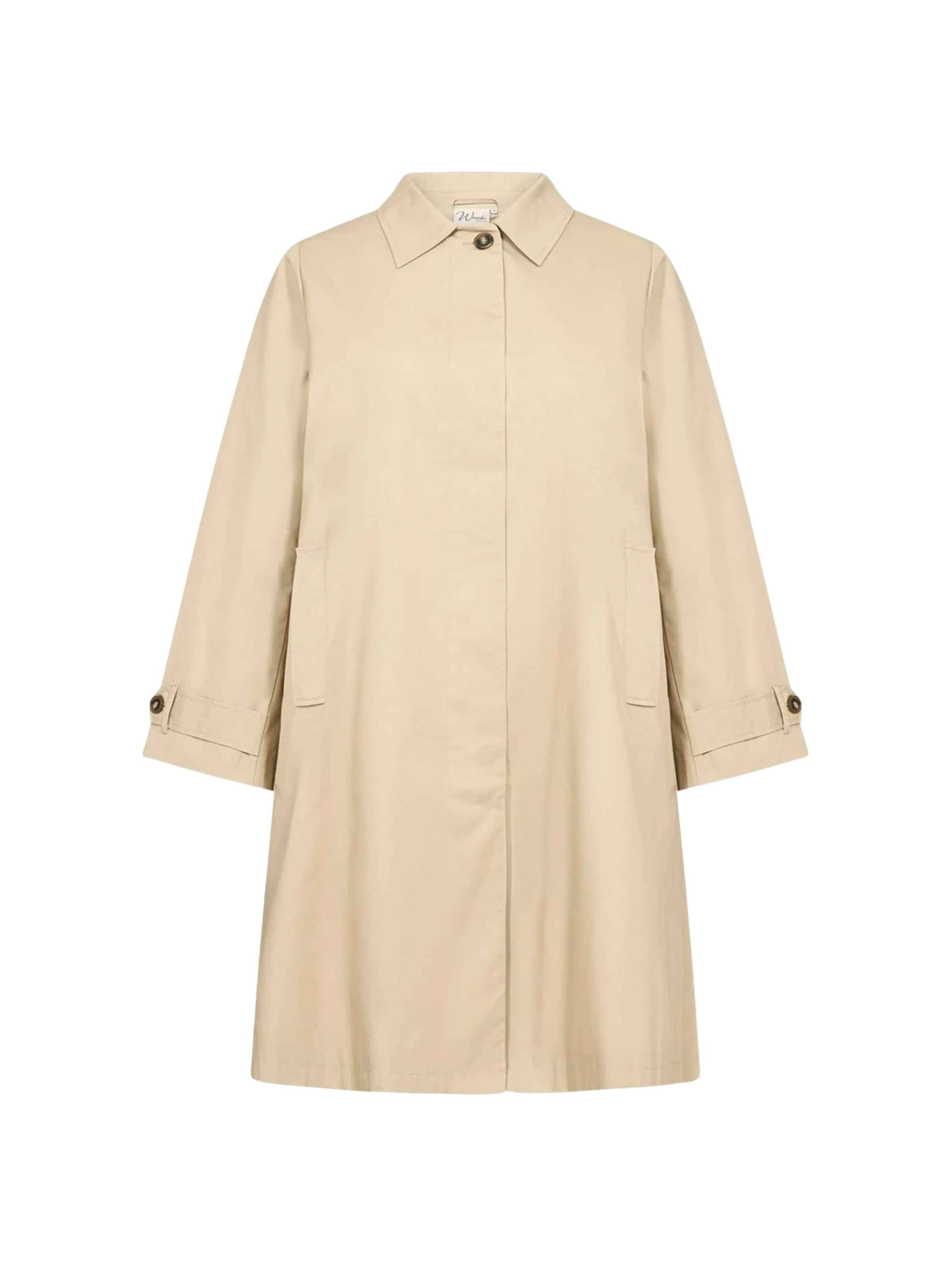 Wasabi Concept Overgangsfrakke 'Chaneel' i beige: forside