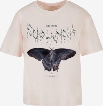 Mister Tee Shirt 'Euphoria' in Pink: front