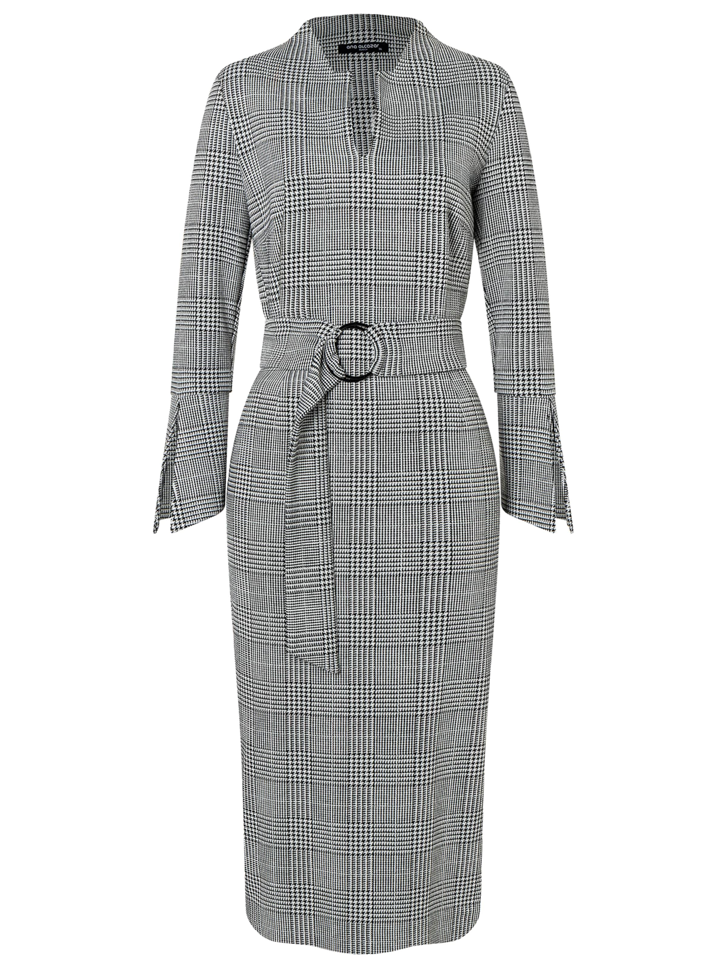 Ana Alcazar Kleid 'Shahy' in Schwarz: Vorderseite