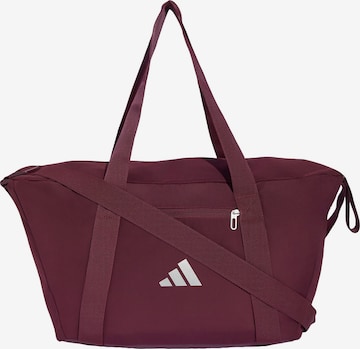 ADIDAS PERFORMANCE Sports bag in Red: front