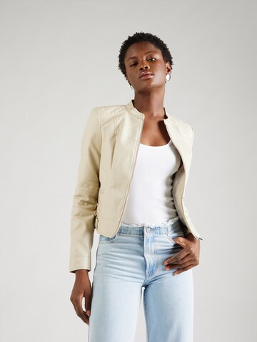 Veste mi-saison 'LOVE LOVE' VERO MODA en beige : devant