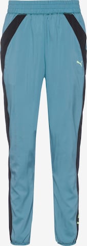 PUMA Конический (Tapered) Спортивные штаны в Синий: спереди