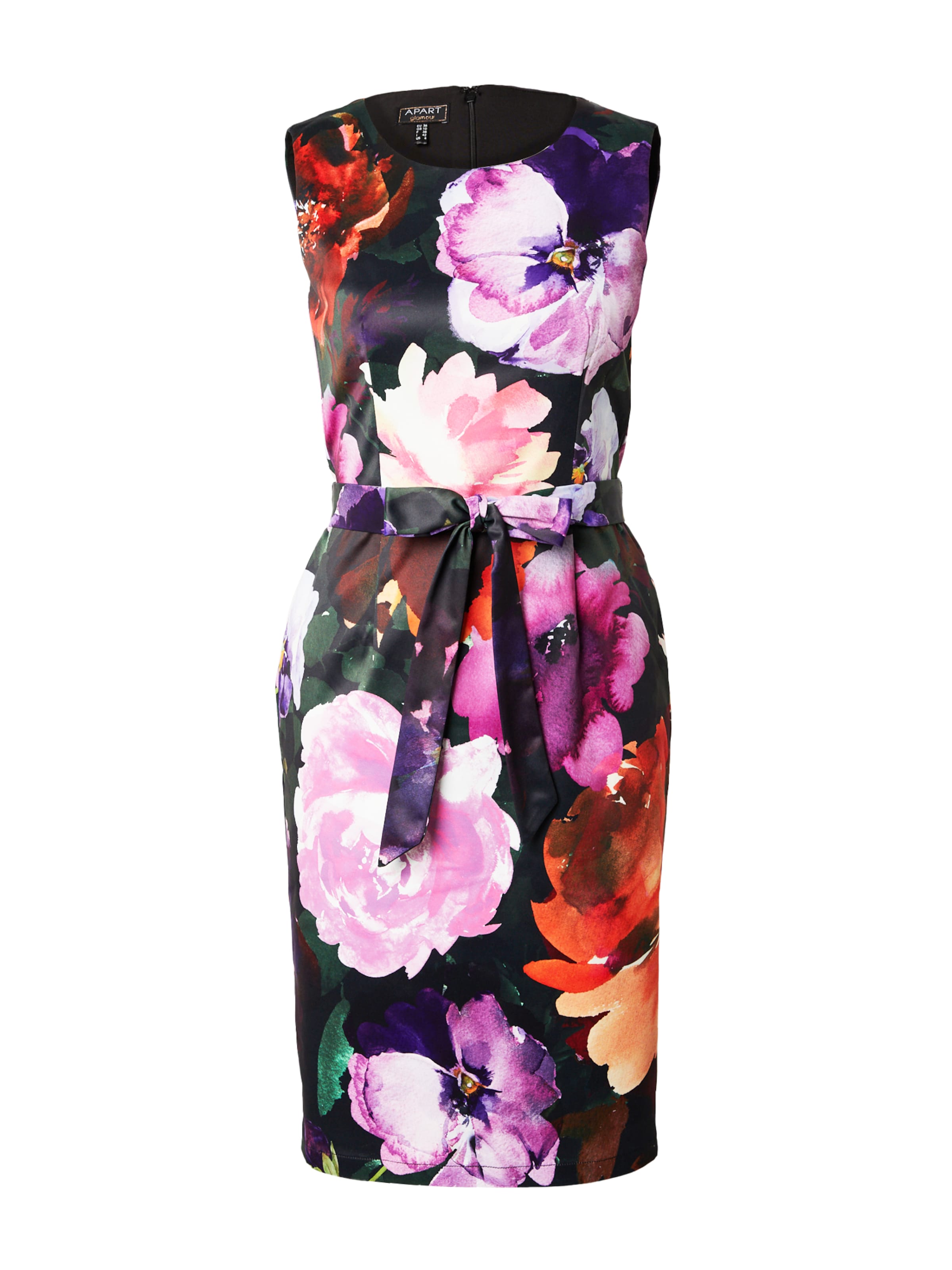 APART Koktejlové šaty – černá: přední strana