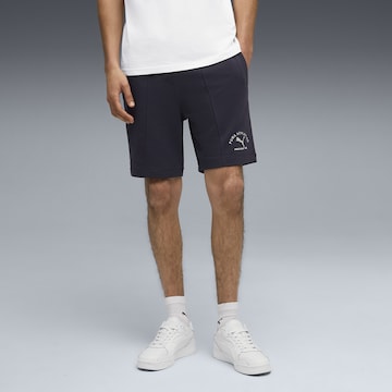 PUMA Regular Trousers in Blue: front