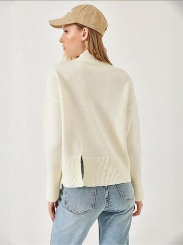 Pull-over Bianco Lucci en beige