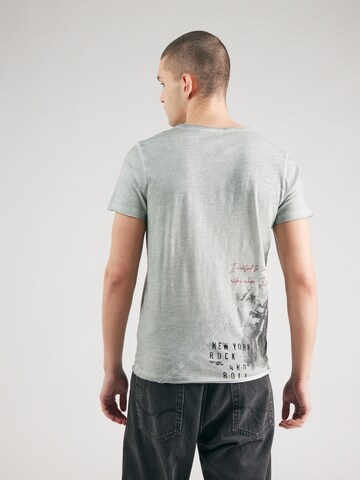 Key Largo T-Shirt 'CAFE RACER' in Grau