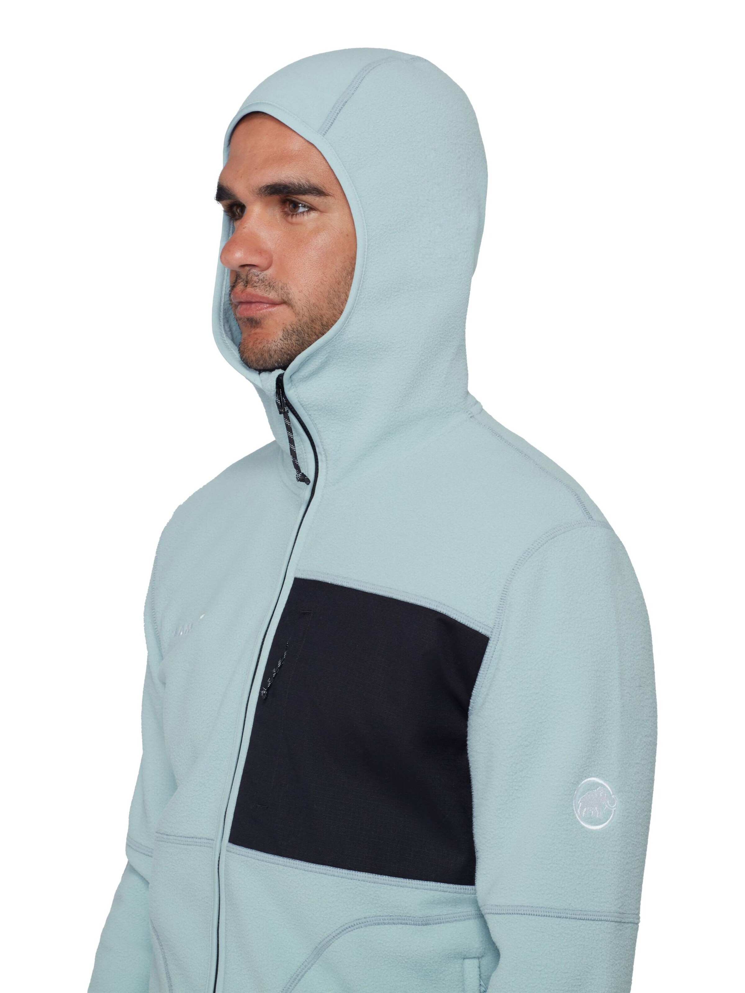 MAMMUT Athletic Fleece Jacket 'Tamaro' in Blue