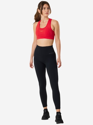 SWEDEMOUNT Skinny Sportbroek 'Core' in Zwart