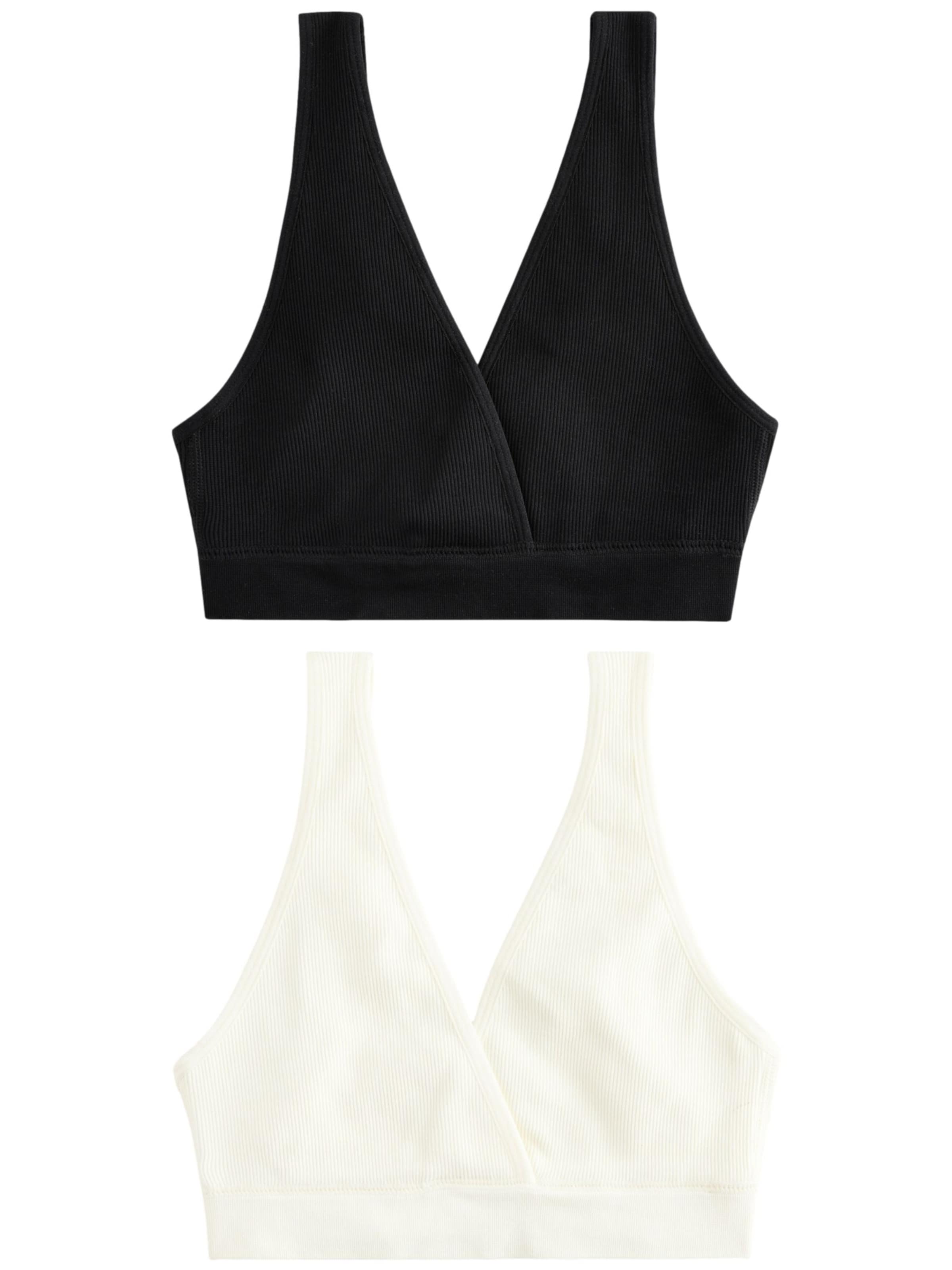 Next Треугольник Бюстгальтер в Черный: спереди