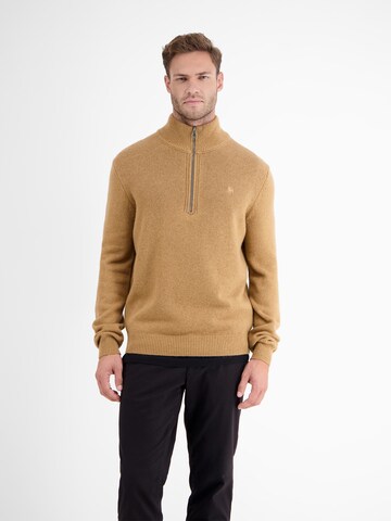 LERROS Pullover in Beige: Vorderseite