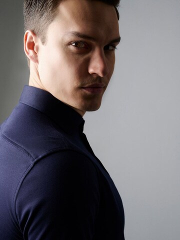 DESOTO Slim fit Button Up Shirt in Blue