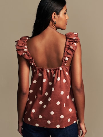 Top di LAURA ASHLEY in marrone