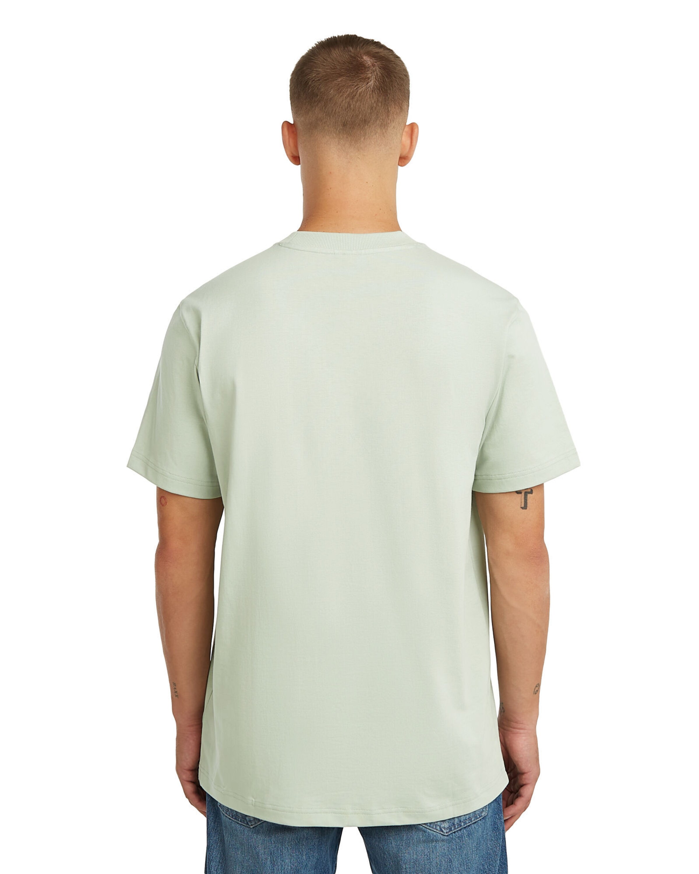 G-STAR Shirt 'Applique Graphic T-Shirt' in Groen