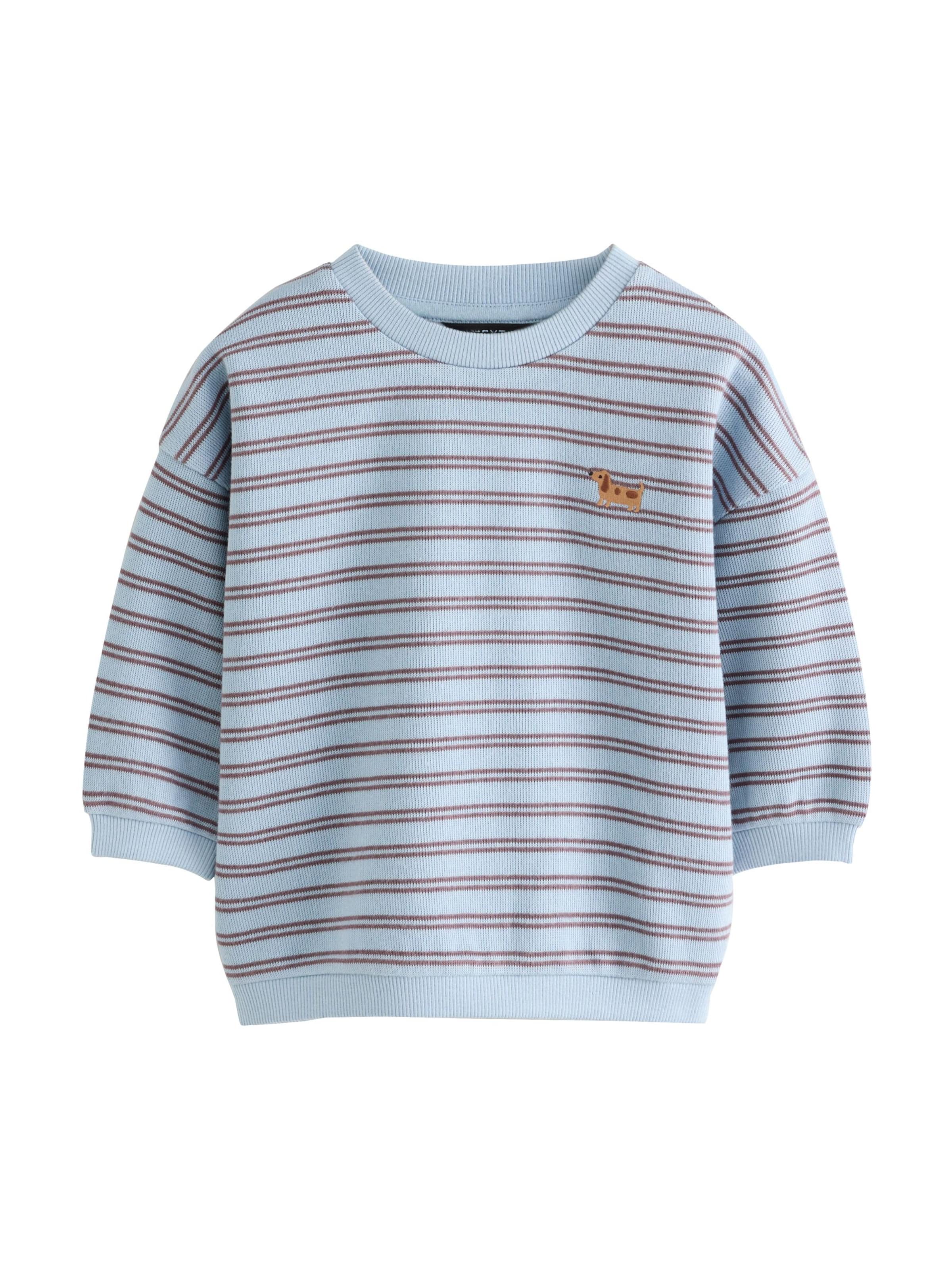 Next Sweatshirt in Blauw: voorkant