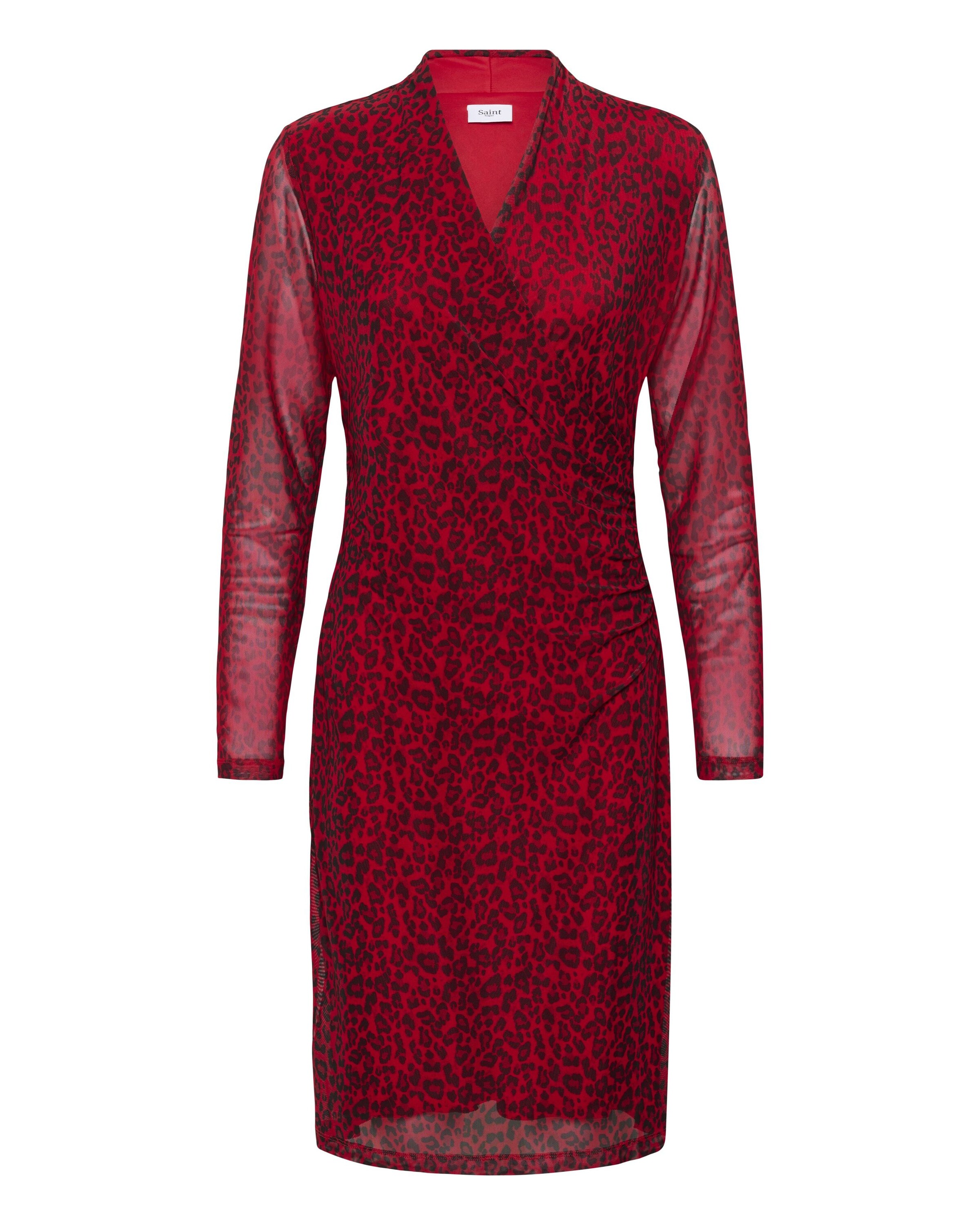 SAINT TROPEZ Kleid 'MiggaSZ' in Rot: Vorderseite
