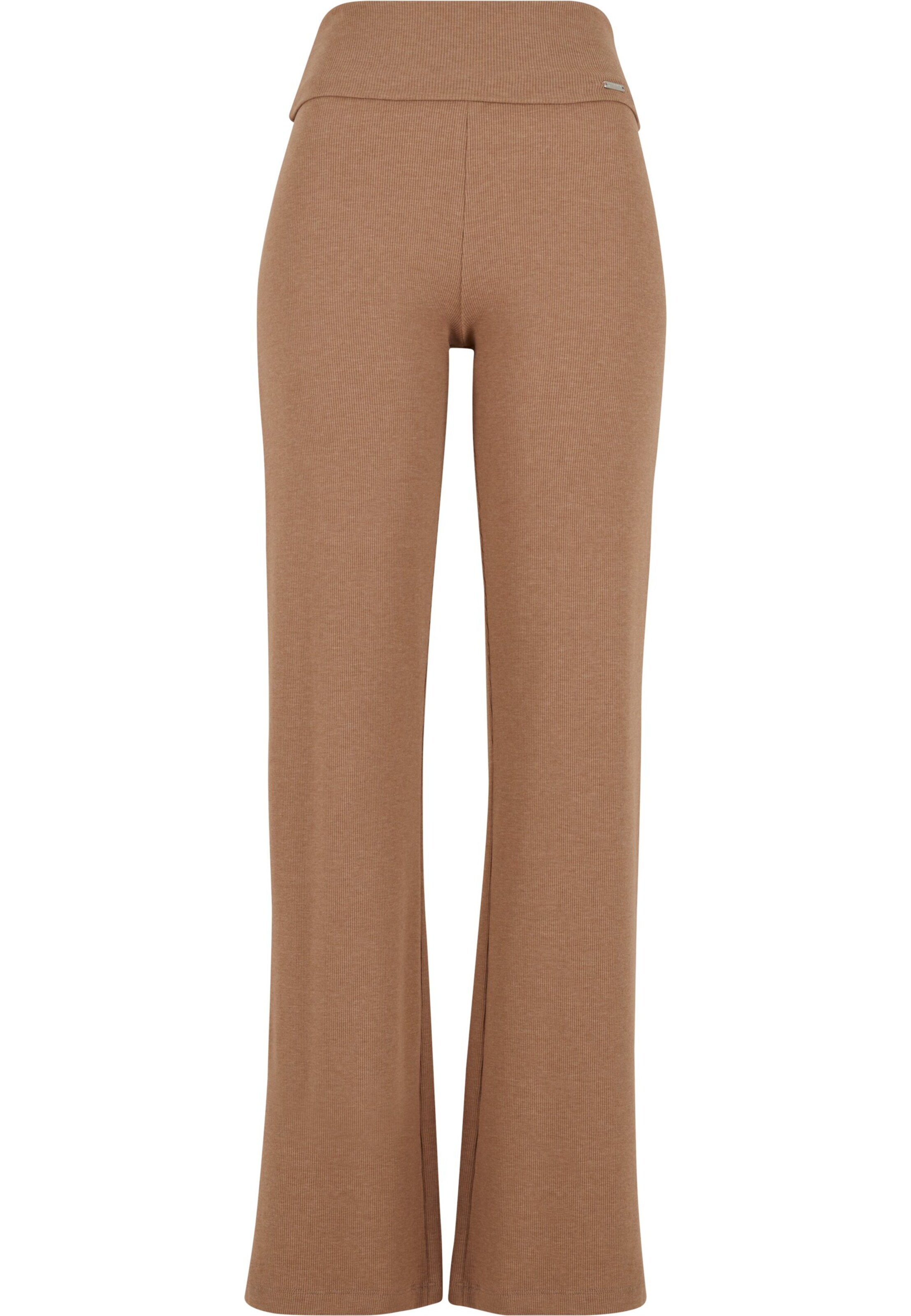 Aim'n Расклешенный Штаны в Коричневый: спереди