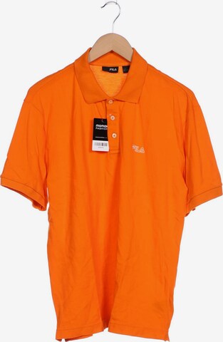 FILA Poloshirt L-XL in Orange: predná strana