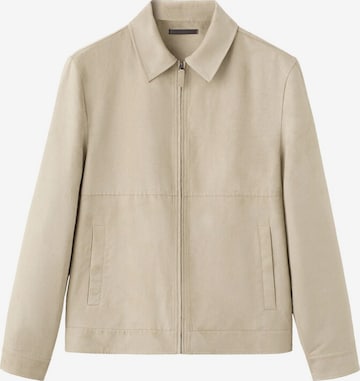 MANGO MAN Jacke 'Press' in Beige: Vorderseite