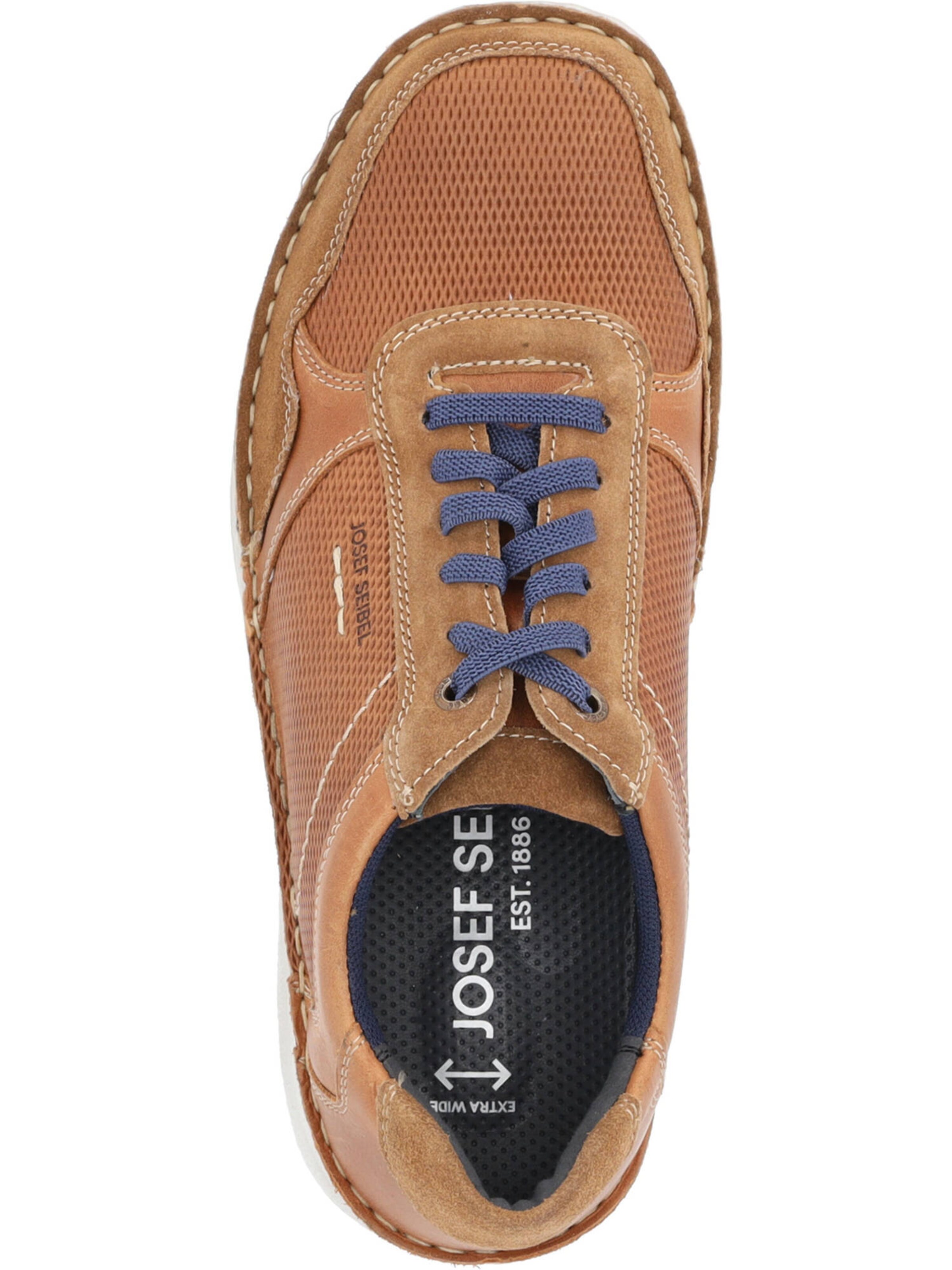 JOSEF SEIBEL Sportlicher Schnürschuh 'Anvers 97' in Braun