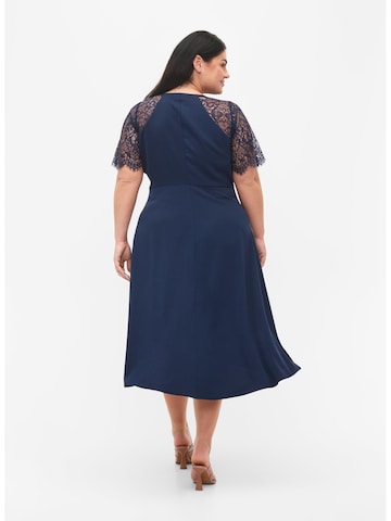 Zizzi Cocktail Dress in Blue