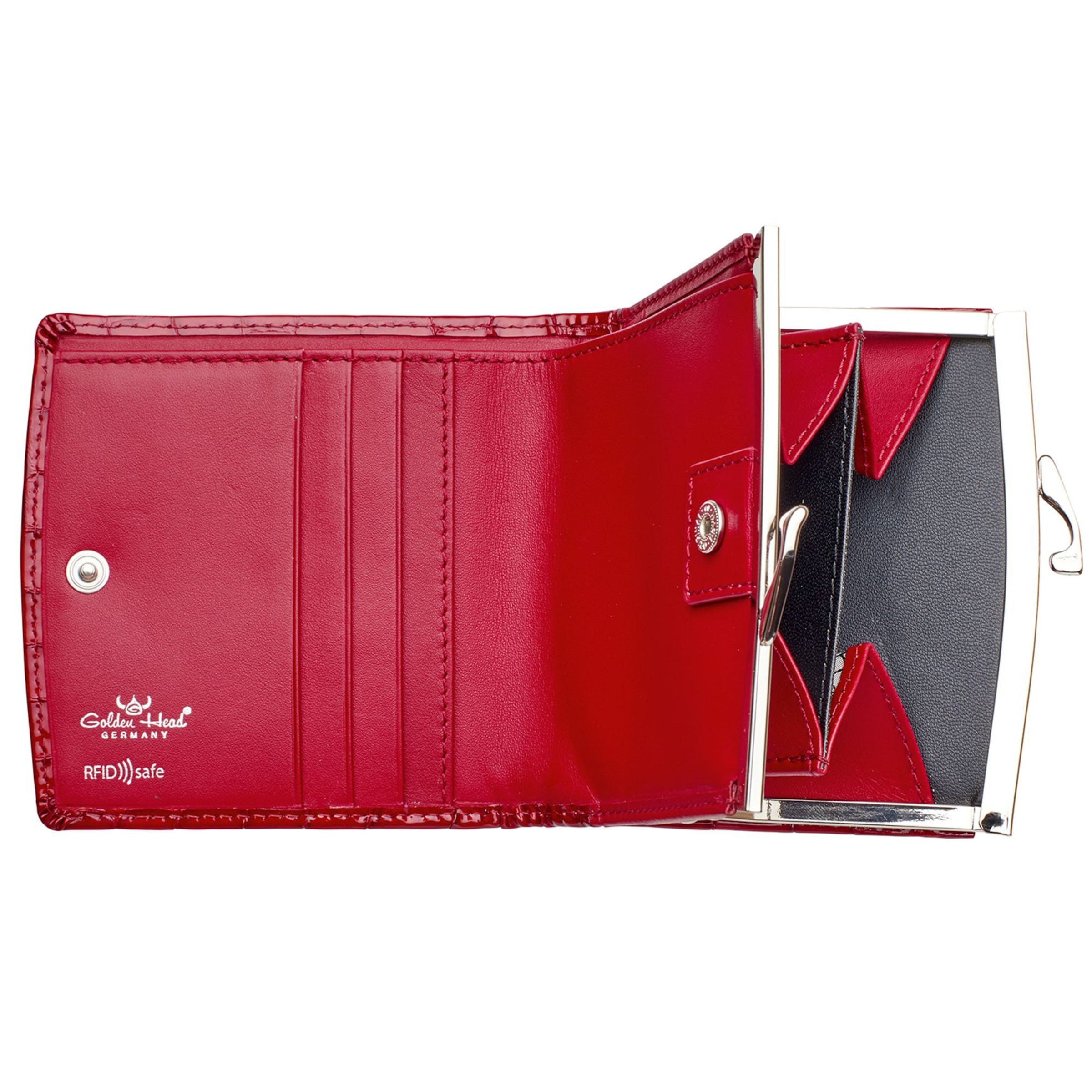 GOLDEN HEAD Wallet 'Cayenne' in Red